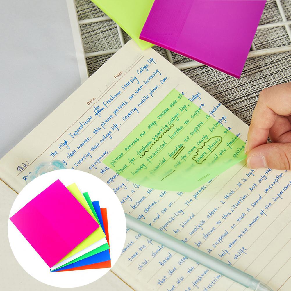 Clear Sticky Notes, 50
