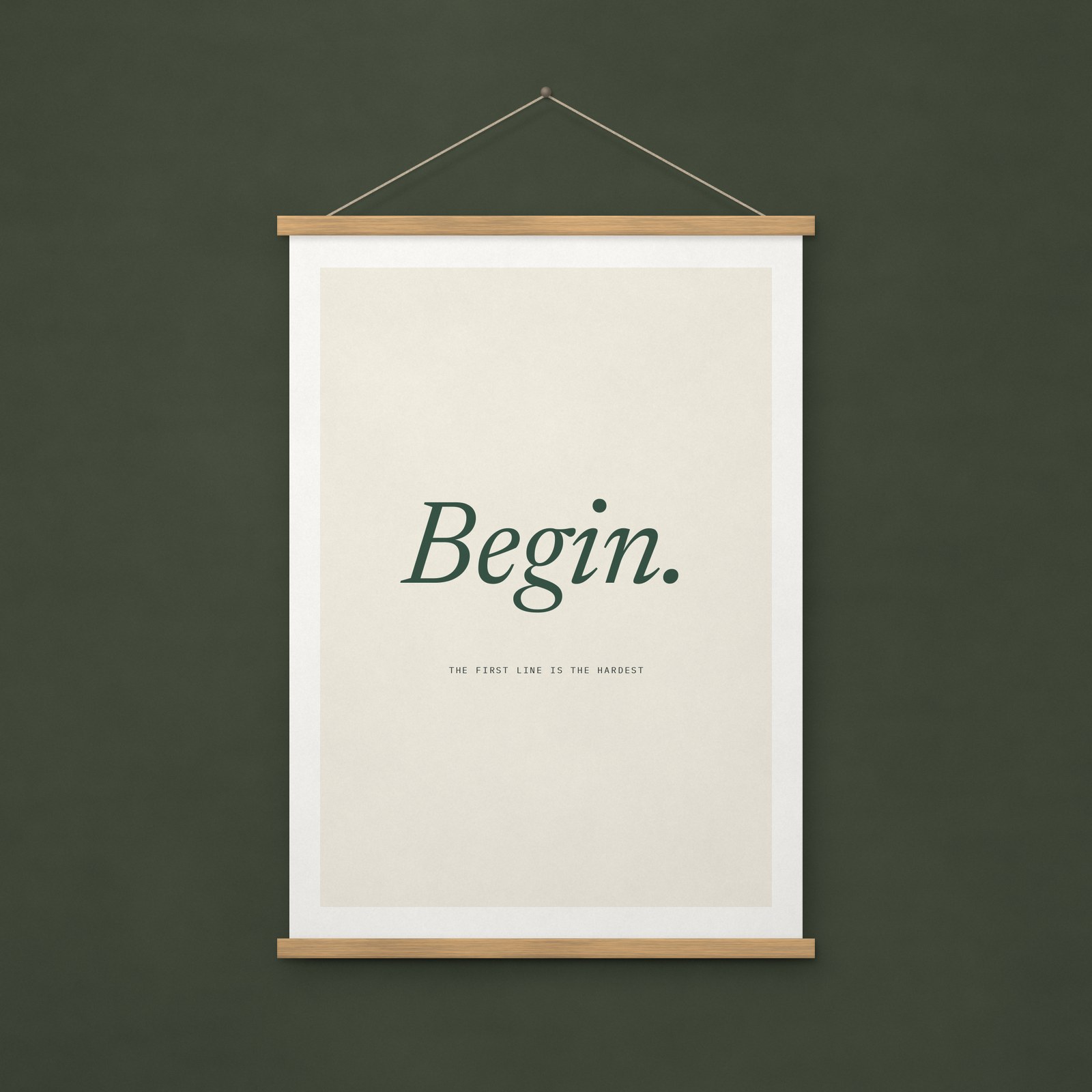 Begin Print – A4