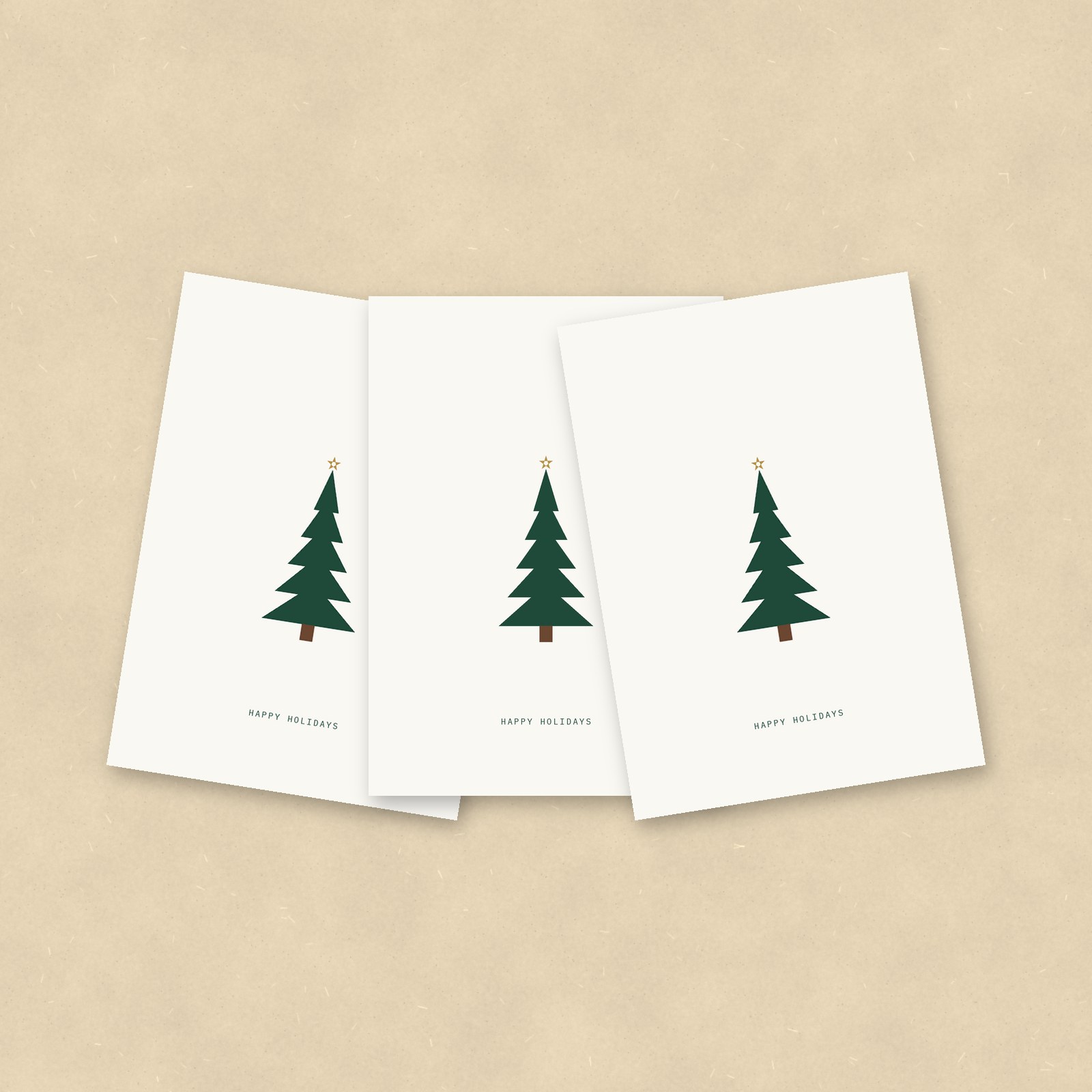 Christmas Cards, Little Tree, Set of 10