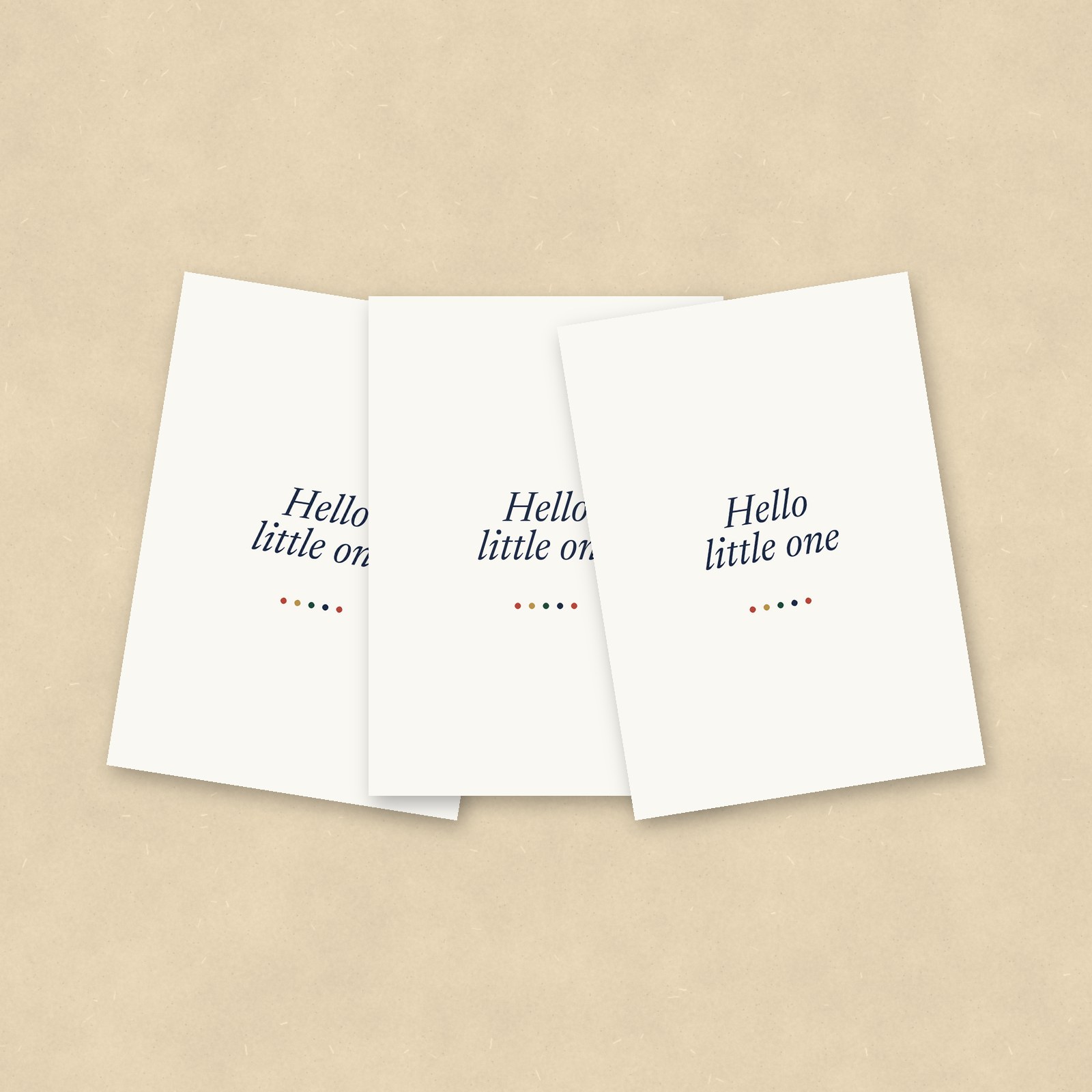 New Baby Cards, Set of 10