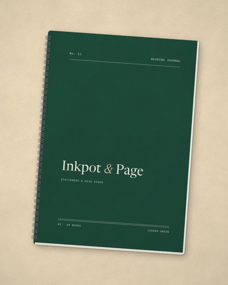 Reading Journal – Ledger green