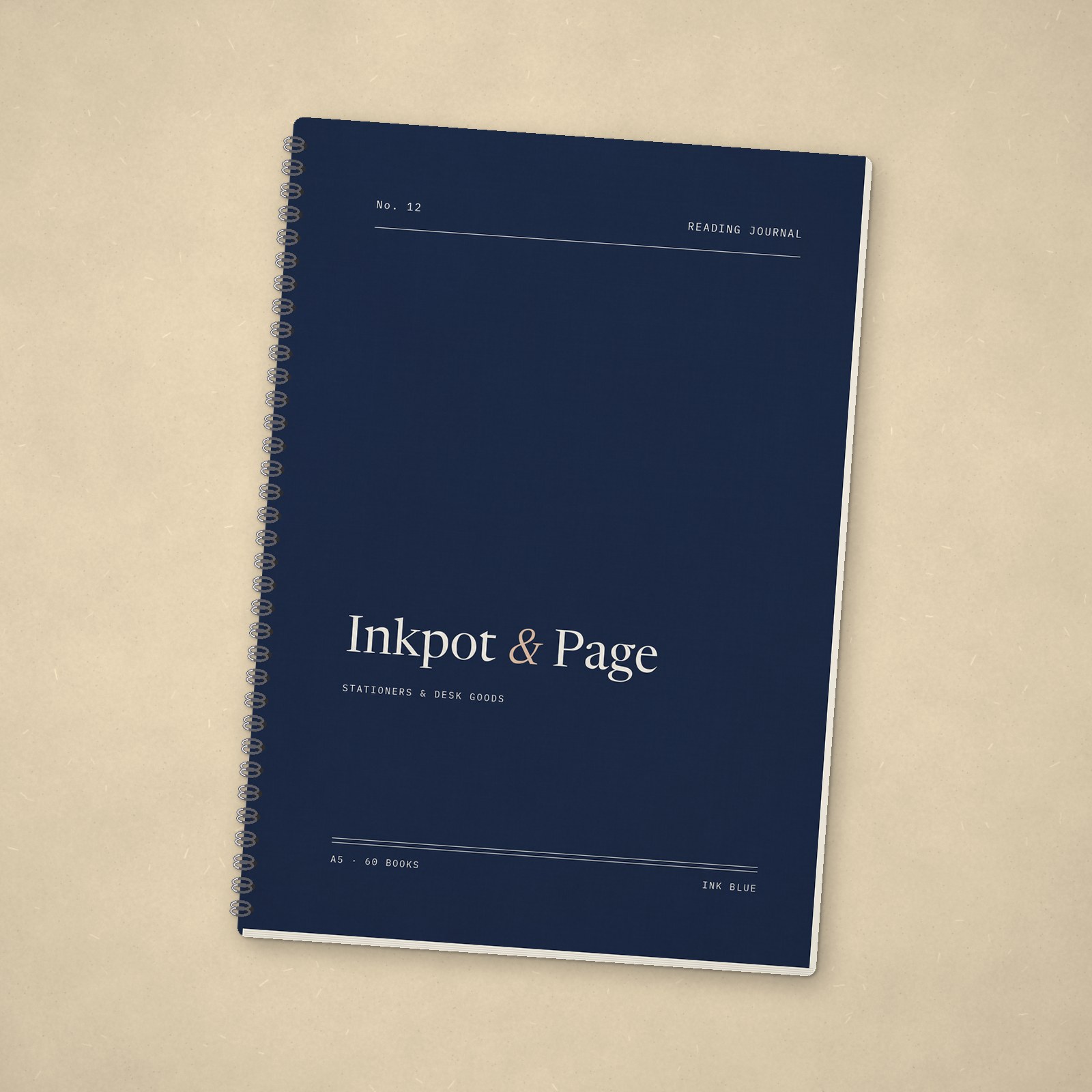 Reading Journal – Ink blue