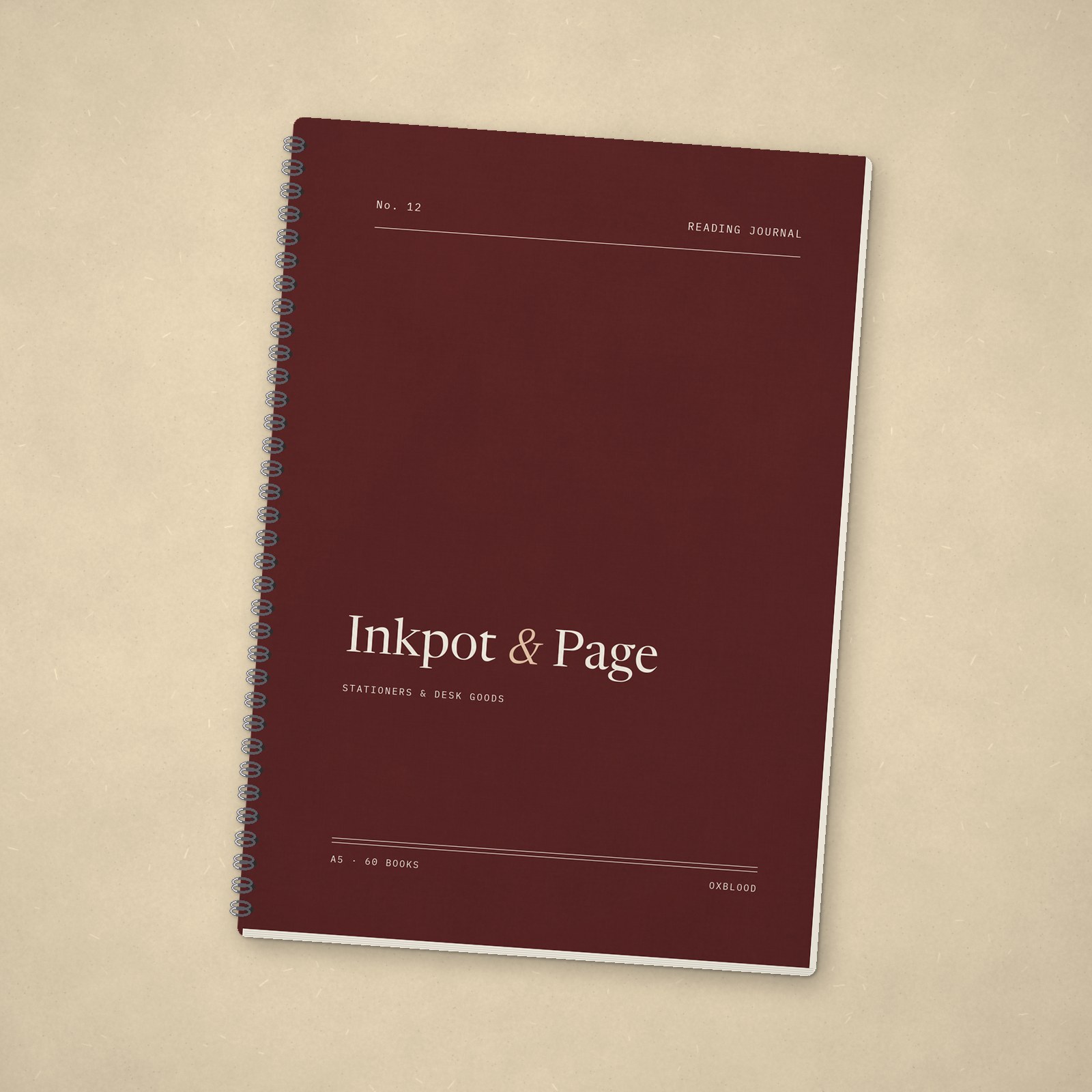 Reading Journal – Oxblood