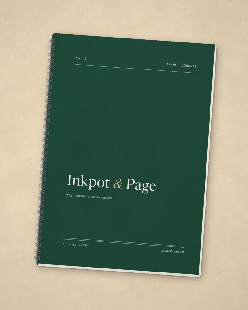 Travel Journal – Ledger green