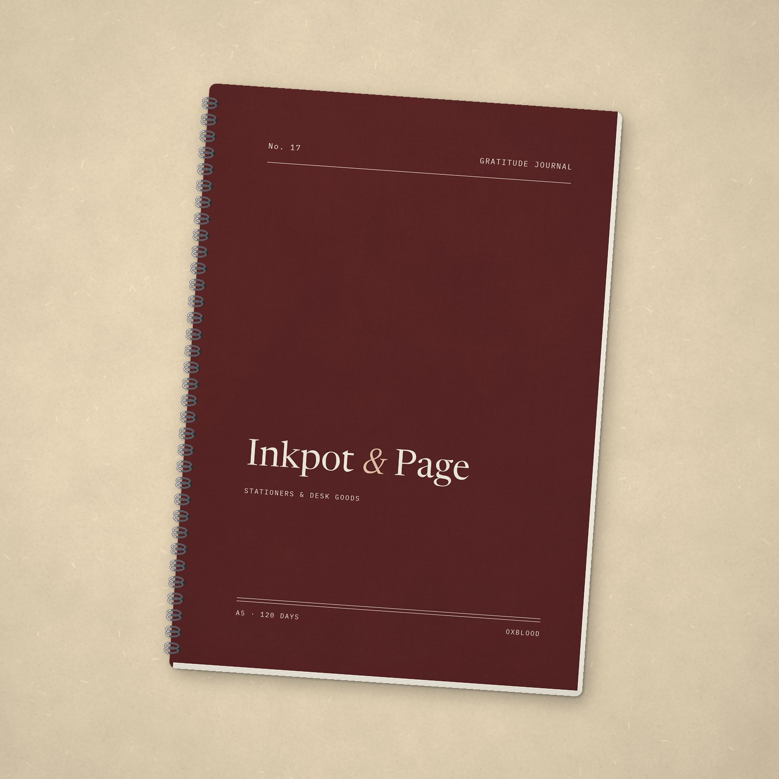Gratitude Journal – Oxblood