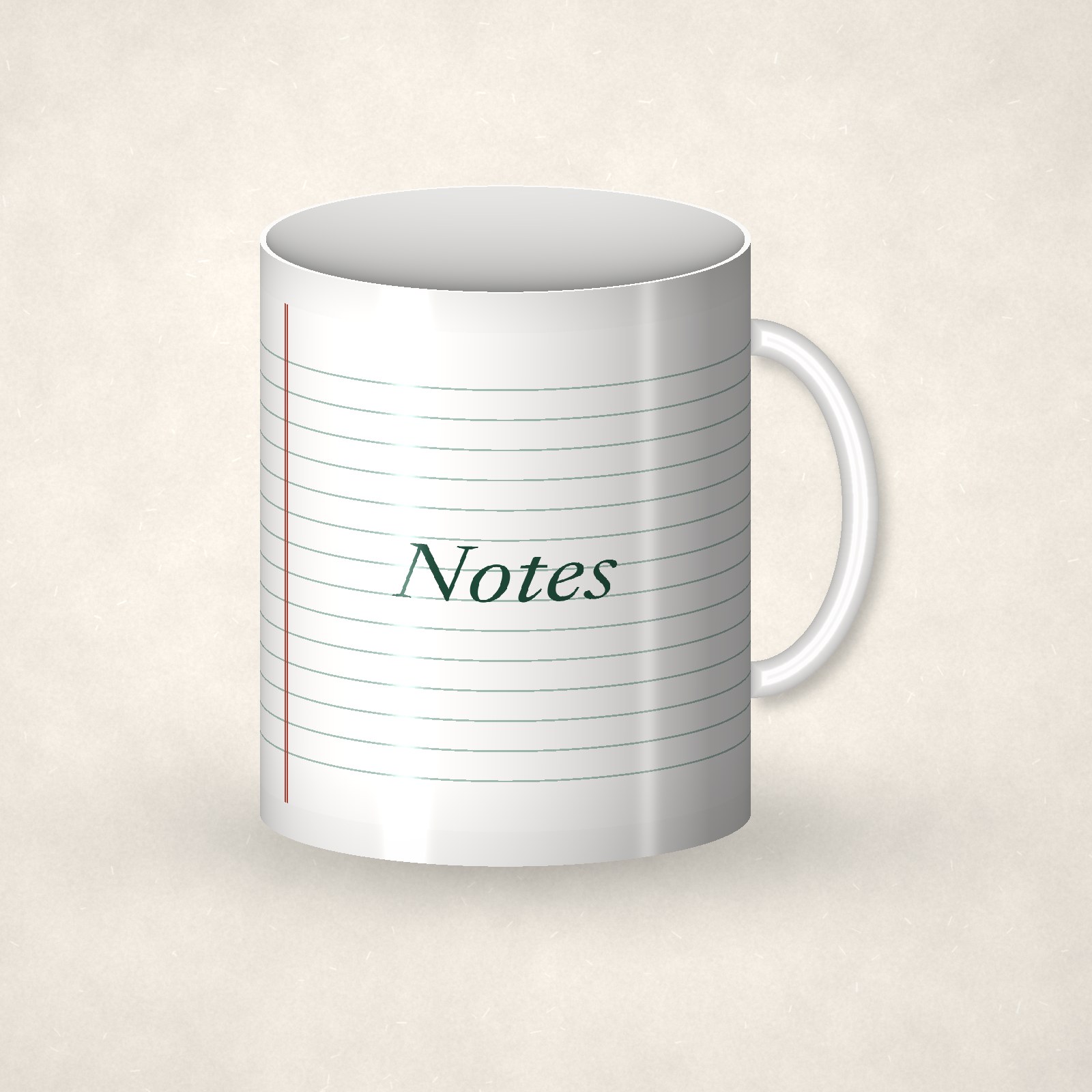 Ledger lines Mug