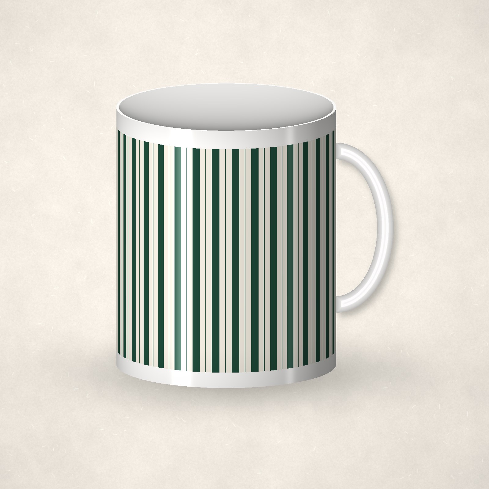 Banker's Stripe Mug