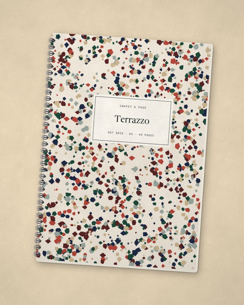 Terrazzo Notebook – Dot grid