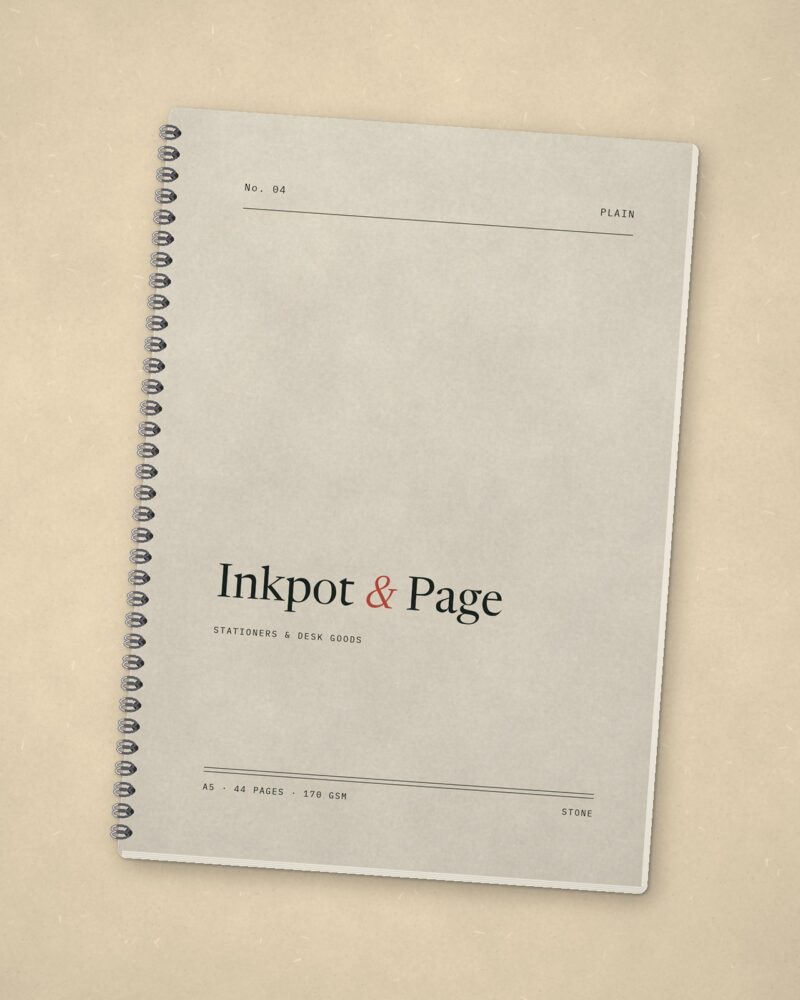 Sketchbook, Plain – Stone