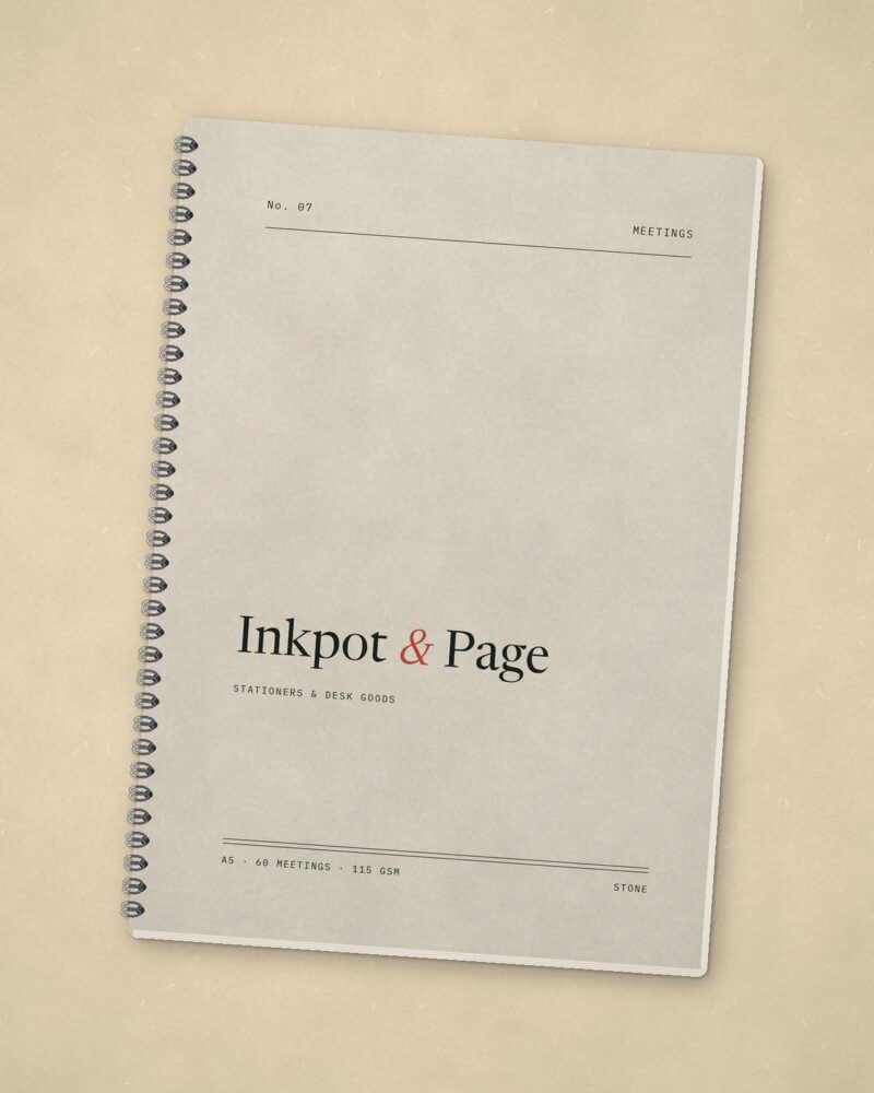 Meeting Notebook – Stone