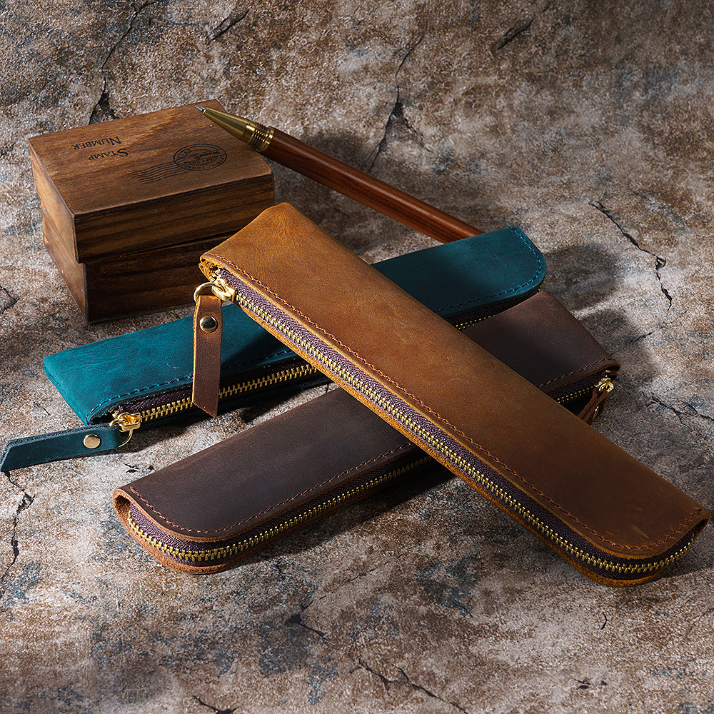 Leather Pencil Case